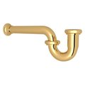 Rohl 1 1/4" X 1 1/4" Extended Brass P-Trap RPT114EG
